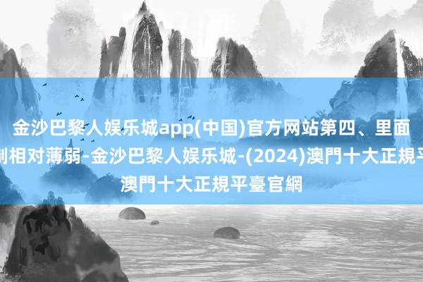 金沙巴黎人娱乐城app(中国)官方网站第四、里面限度轨制相对薄弱-金沙巴黎人娱乐城-(2024)澳門十大正規平臺官網